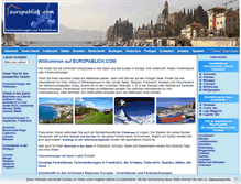 Tablet Screenshot of europablick.com